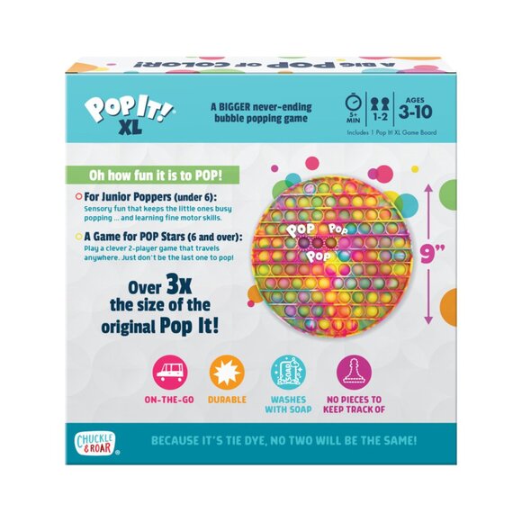 NEW Chuckle & Roar Pop It! XL- The Jumbo Never-Ending Bubble Popping Game - Picture 3 of 5